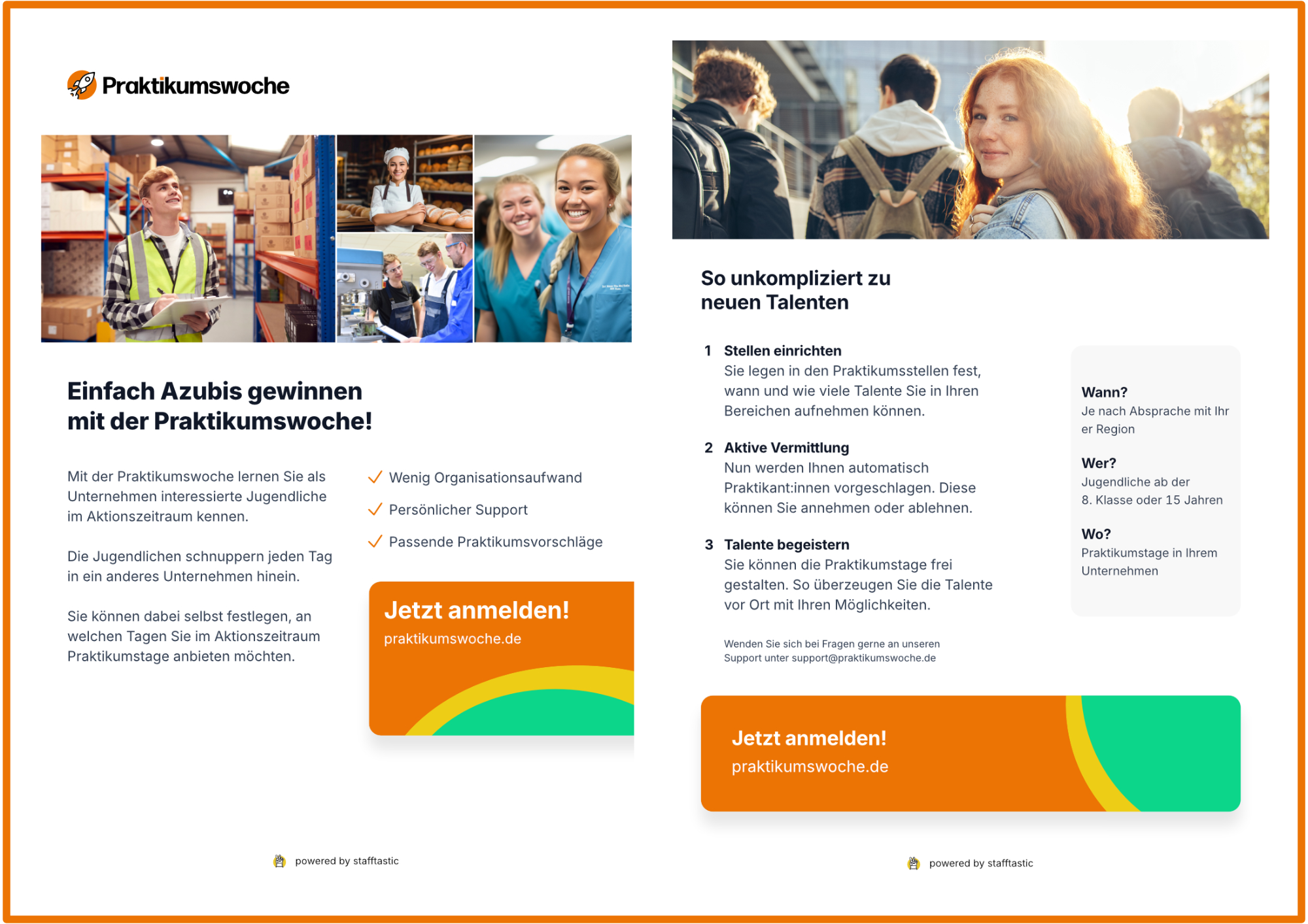 Vorschaubild auf Praktikumswoche Flyer